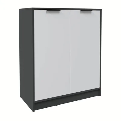 Тумба КОНЦЕПТ КТ-Т84, к.Антрацит/ф.Серый  (В1020хШ836хГ451мм) фотография