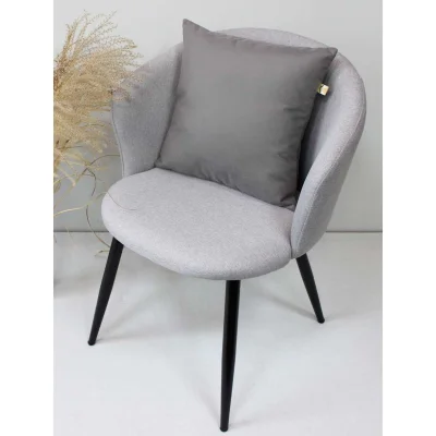 Подушка декоративная МАТЕХ ARIA LINE 43*43*10. Цвет темно-серый, арт. 57-642_2