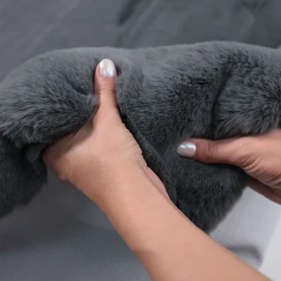 Ковер фигурный ANIMALY SHAPE, темно-серый, 60*110cм_8