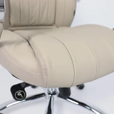 Кресло поворотное MASTIF, мультиблок, натуральная кожа, бежевый_8