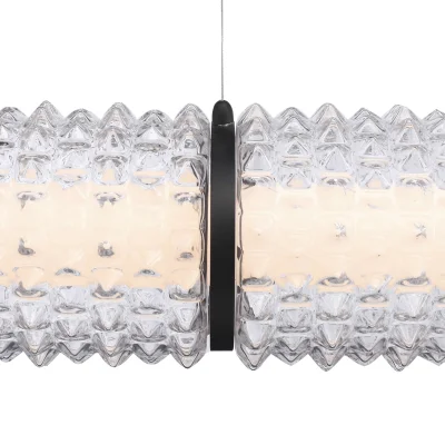 Светильник подвесной ST-Luce черный/прозрачный LED 1*37W 4000K SAGUARO_4