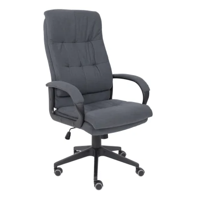 Кресло поворотное BUNNY, ткань, темно-серый_1