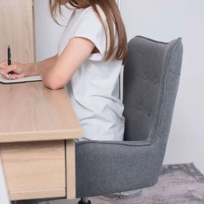 Кресло поворотное BELLA, ткань/серый_10