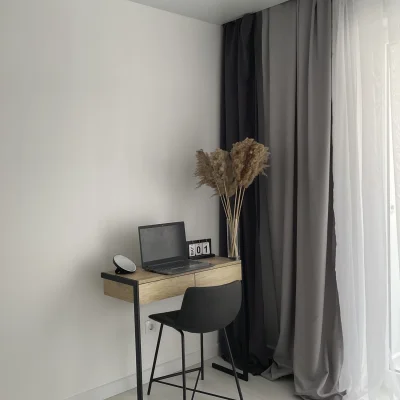 Штора КАНВАС 2*2,65м, темно-серый V-8368_3