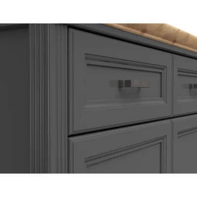 Н.м. "JASMIN" тумба KOM3D3S, к.Графит+Дуб артизан/ф.Графит_4