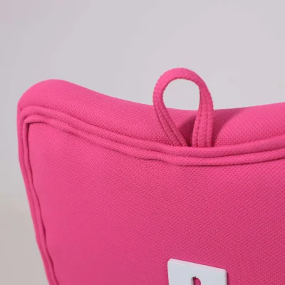 Кресло поворотное CATTY, WHITE, ткань, (фуксия с котятами)_18