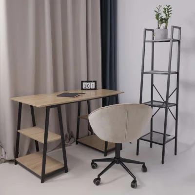 Кресло FOXY, бежевый шенилл Ote Canna 170/черный_8