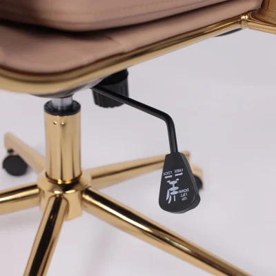 Кресло рабочее INDIGO, LB кофейный/золотой_16