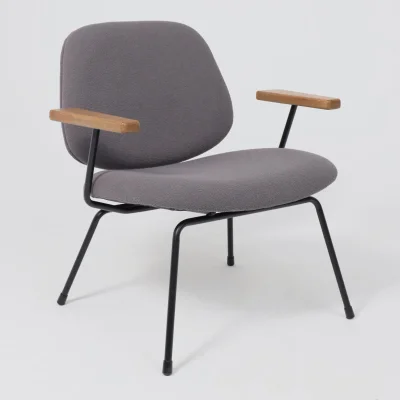 Кресло RUDO, серое букле SD8068-5/черный_10