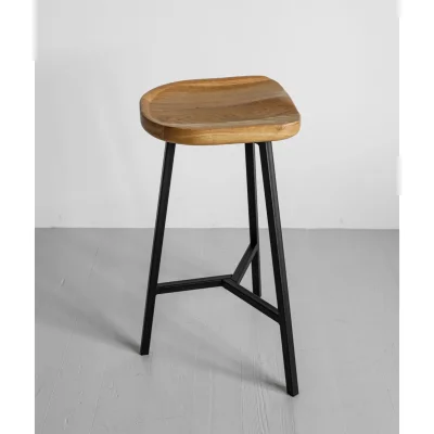 Стул барный PopART-78 натуральный/черный_5