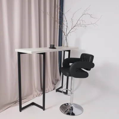 Кресло барное ELTON, экокожа, черный/хром_11