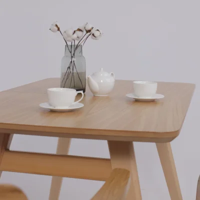 Стол ЛОНДОН-М 1200(1600)*800, Светлый бук без тонировки/Светлый бук_12