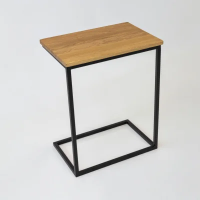 Стол журнальный HAWK ND, дуб натуральный/черный_6