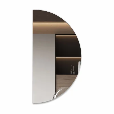 Зеркало с подсветкой, торцевой датчик, 1400*700, ЗП-165 фотография