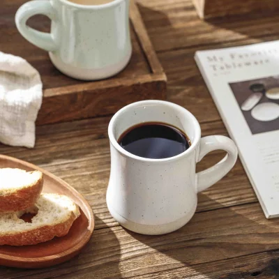 Кружка STONE CLAY, керамика, белый, 8,5*12*10см_3