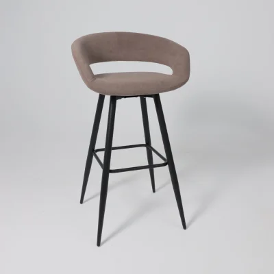 Стул барный BARNY-R 900, b05 LATTE LUX\черный_11