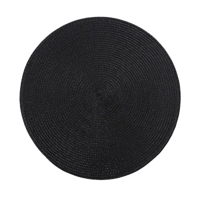 Подставка сервировочная BLISS, круглая, черный, 38см фотография
