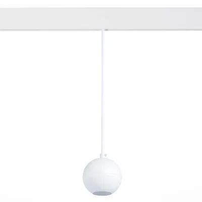 Магнитный трековый светильник подвесной Белый LED 1*12W 4000K 750Lm Ra>80 36° IP20 D100 SKYLINE 48_4