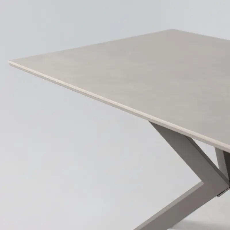 Стол AV 5026, нераздвижной 1000 х700, МДФ пленка ПВХ/керамика CARMEN LIGHT GRAY бежево-серый / бежево-серый матовый_preview_8