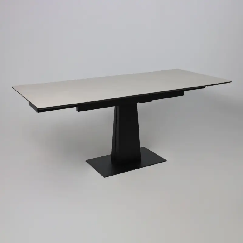 Стол AV 2119, МДФ+керамика, раздвижной 1200 (1800)*800 серый, матовый CARMEN LIDHT GREY/черный_preview_16