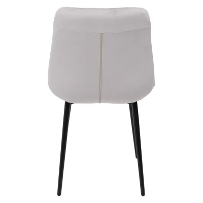 Стул AV 405, светло-серый бархат Н-09/черный_4