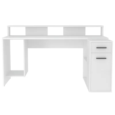 Стол компьютерный SKILL-2, белый_4