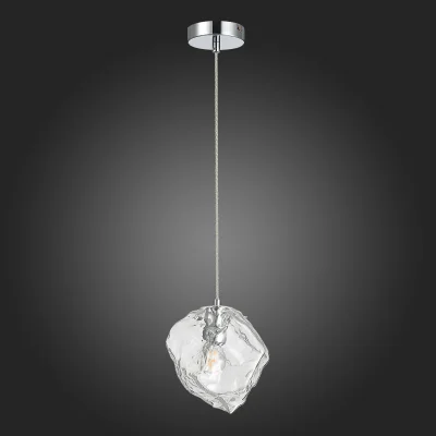 Светильник подвесной ST-Luce Хром/Прозрачный E14 1*40W PORTICI_5