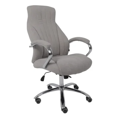 Кресло поворотное MASTIF, ткань/светло-серый фотография