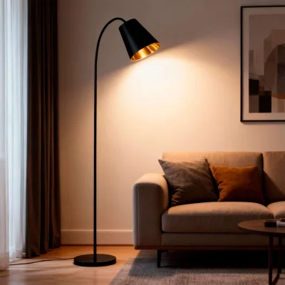 Светильник ROOK, напольный, E27, черный_2