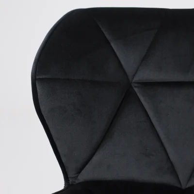 Кресло барное BERLIN GB, Seven 35 черный велюр/черный_11
