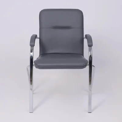 Кресло SAMBA AKS-1 Pegasso светло-серый, мягкие подлокотники_4