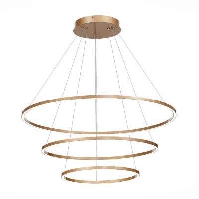 Светильник подвесной ST-Luce Золотистый/Белый LED 1*114W 4000K Подвесные светильники_3