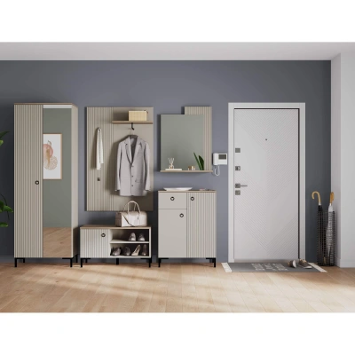 Прихожая DOMENICA, глиняный серый. Комплект №1_1