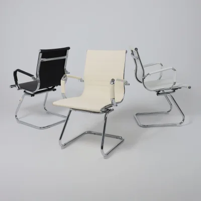 Кресло DUNE, экокожа, кремовый_10