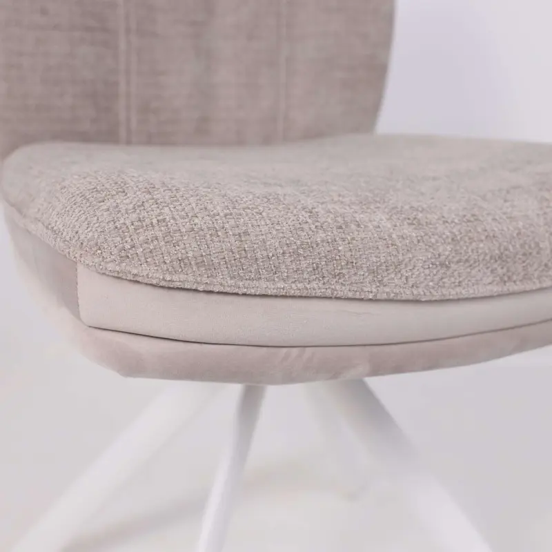 Стул SMART-R 360, g05 GREY BEIGE шенилл LUX - d07 PEARL GREY LUX\белый_preview_10