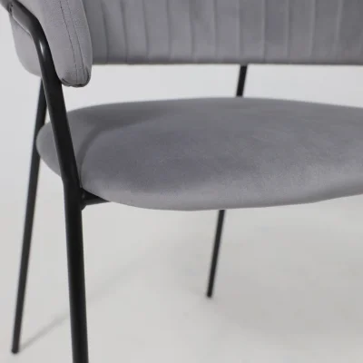 Стул AV 433, темно-серый бархат H-15/черный_11