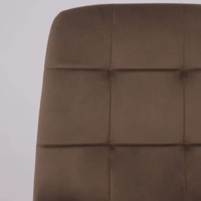 Стул AV 406-N, шоколадный бархат Confetti chocolate/черный_15