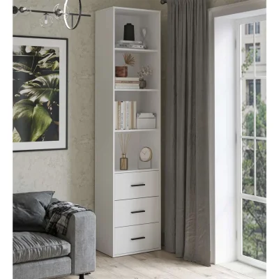 Шкаф комбинированный SKILL-24, белый_3