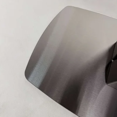 Стол НОТР ДАМ MODERNE, керамика 0 кат. 1400(1800)*850, Камень серый Greys Grey/Черный матовый_17