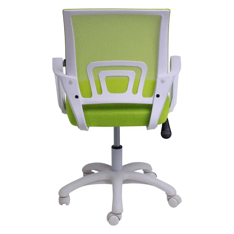 Кресло поворотное RICCI NEW, WHITE (салатовый)_preview_6