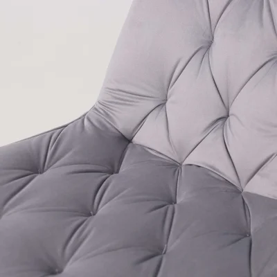 Стул ASTRA, 2, светло-серый велюр HLR-20/черный_15