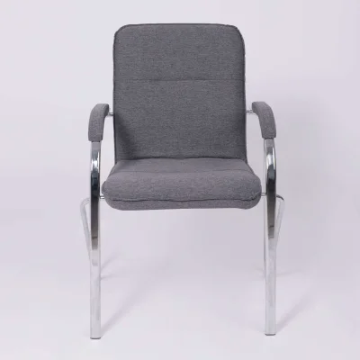 Кресло SAMBA AKS-1, Leto 68 темно-серая ткань, мягкие подлокотники_4