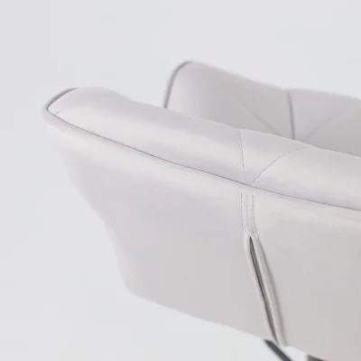 Кресло BERLIN, серый велюр HCJ-37/черный_17