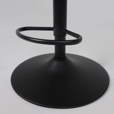 Стул барный ROSSI, велюр, темно-серый Fabb 16/черный_12