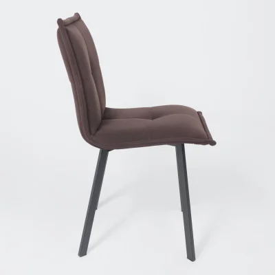 Кресло РУБИК U Velutto 24 темно-коричневый велюр/черный_14