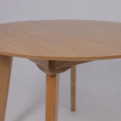 Стол КРИТ 1100(1450)*1100, Светлый бук без тонировки/светлый бук_15