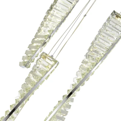 Светильник подвесной ST-Luce Хром/Прозрачный LED 1*55W 4000K ELICA_4