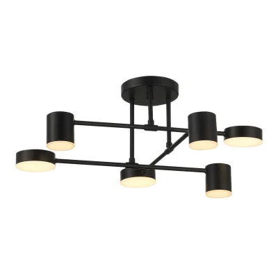 Светильник потолочный Черный/Черный LED 6*7W 4000K NOBEL_18