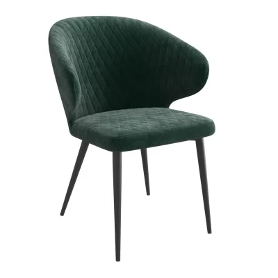 Стул ROB, b10 GREEN LUX\черный фотография