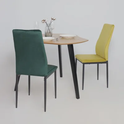 Стул OREO, темно-зеленый велюр HLR-57/черный_4